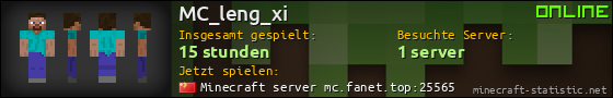 Benutzerleisten 560x90 für MC_leng_xi