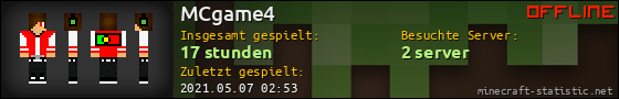 Benutzerleisten 560x90 für MCgame4