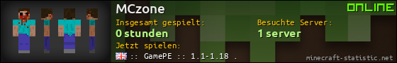 Benutzerleisten 560x90 für MCzone