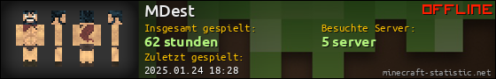 Benutzerleisten 560x90 für MDest