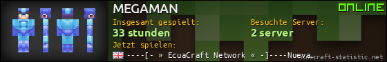 Benutzerleisten 560x90 für MEGAMAN