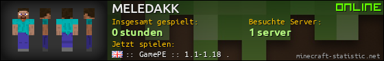 Benutzerleisten 560x90 für MELEDAKK