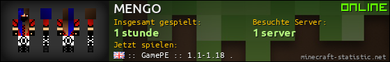 Benutzerleisten 560x90 für MENGO