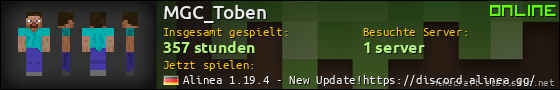 Benutzerleisten 560x90 für MGC_Toben