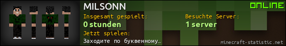 Benutzerleisten 560x90 für MILSONN
