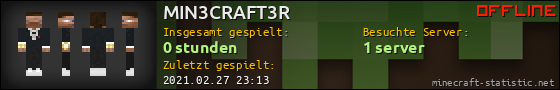 Benutzerleisten 560x90 für MIN3CRAFT3R