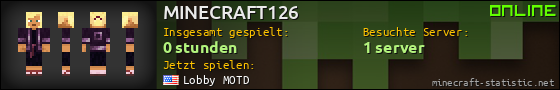 Benutzerleisten 560x90 für MINECRAFT126
