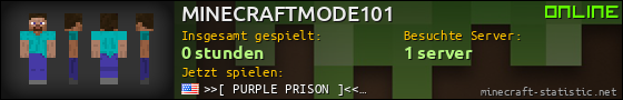 Benutzerleisten 560x90 für MINECRAFTMODE101