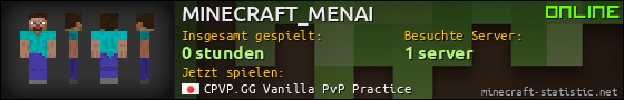Benutzerleisten 560x90 für MINECRAFT_MENAI