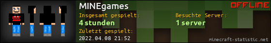 Benutzerleisten 560x90 für MINEgames
