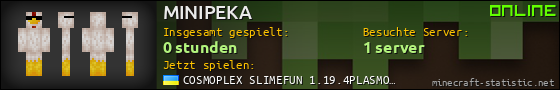 Benutzerleisten 560x90 für MINIPEKA