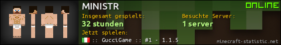 Benutzerleisten 560x90 für MINISTR