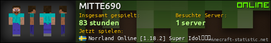 Benutzerleisten 560x90 für MITTE690