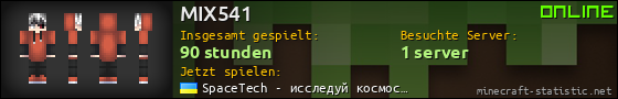 Benutzerleisten 560x90 für MIX541