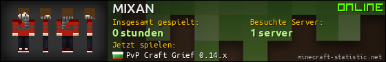 Benutzerleisten 560x90 für MIXAN