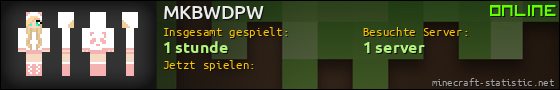 Benutzerleisten 560x90 für MKBWDPW