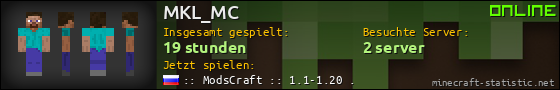 Benutzerleisten 560x90 für MKL_MC