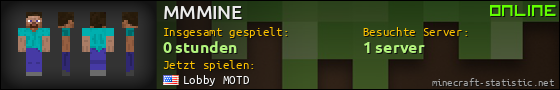 Benutzerleisten 560x90 für MMMINE