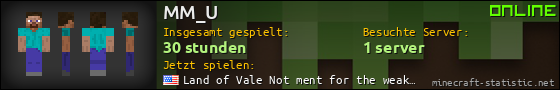 Benutzerleisten 560x90 für MM_U