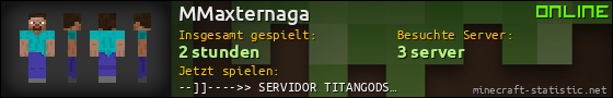 Benutzerleisten 560x90 für MMaxternaga