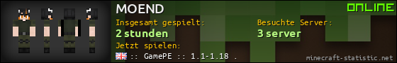 Benutzerleisten 560x90 für MOEND