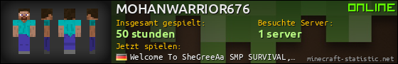 Benutzerleisten 560x90 für MOHANWARRIOR676