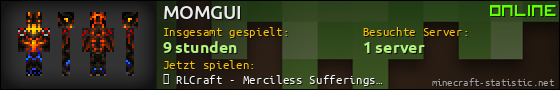 Benutzerleisten 560x90 für MOMGUI
