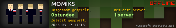 Benutzerleisten 560x90 für MOMIKS