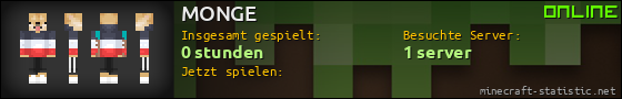 Benutzerleisten 560x90 für MONGE