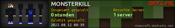 Benutzerleisten 560x90 für MONSTERKILL