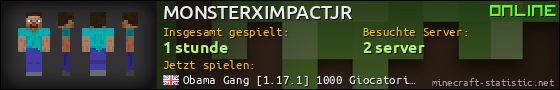 Benutzerleisten 560x90 für MONSTERXIMPACTJR