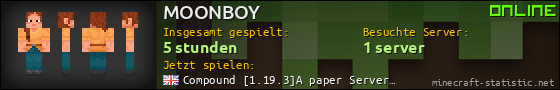 Benutzerleisten 560x90 für MOONBOY