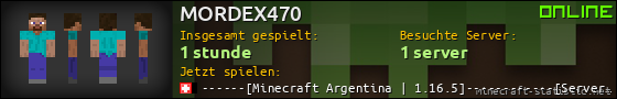 Benutzerleisten 560x90 für MORDEX470