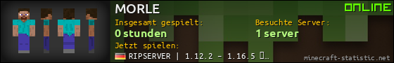 Benutzerleisten 560x90 für MORLE