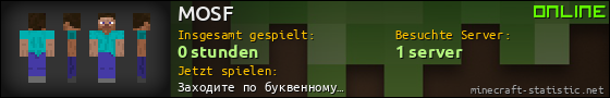 Benutzerleisten 560x90 für MOSF