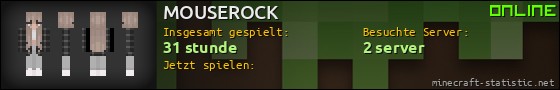Benutzerleisten 560x90 für MOUSEROCK