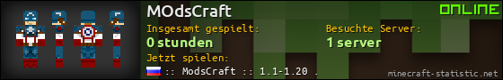 Benutzerleisten 560x90 für MOdsCraft