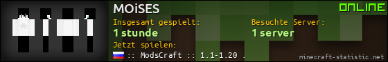 Benutzerleisten 560x90 für MOiSES