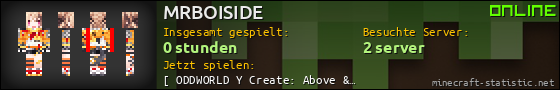 Benutzerleisten 560x90 für MRBOISIDE