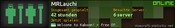 Benutzerleisten 560x90 für MRLauchi