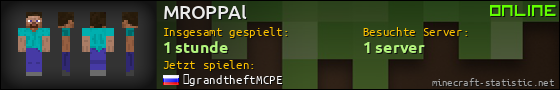Benutzerleisten 560x90 für MROPPAl
