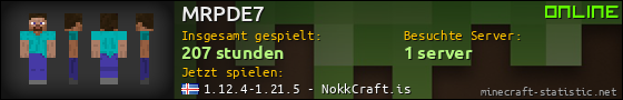 Benutzerleisten 560x90 für MRPDE7