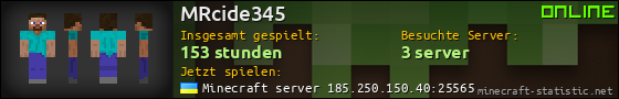 Benutzerleisten 560x90 für MRcide345