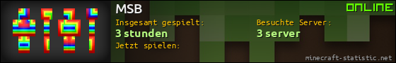 Benutzerleisten 560x90 für MSB