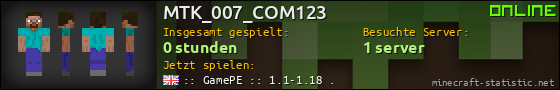 Benutzerleisten 560x90 für MTK_007_COM123