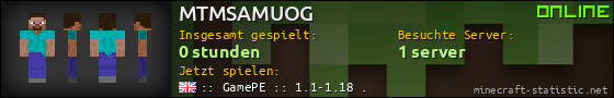 Benutzerleisten 560x90 für MTMSAMUOG
