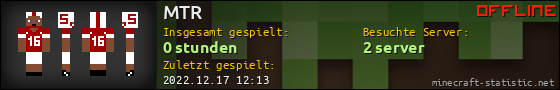 Benutzerleisten 560x90 für MTR