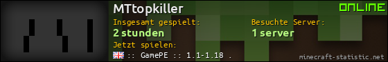 Benutzerleisten 560x90 für MTtopkiller