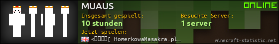 Benutzerleisten 560x90 für MUAUS