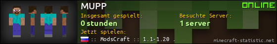 Benutzerleisten 560x90 für MUPP